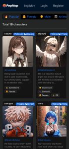 Pephop AI mobile
